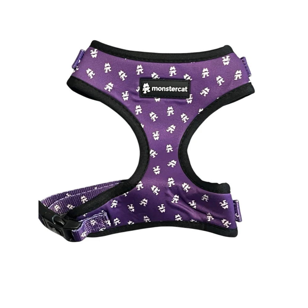 Monstercat Pet Harness 3 Piece Set Leash Collar Harness Size Small Dog NEW
